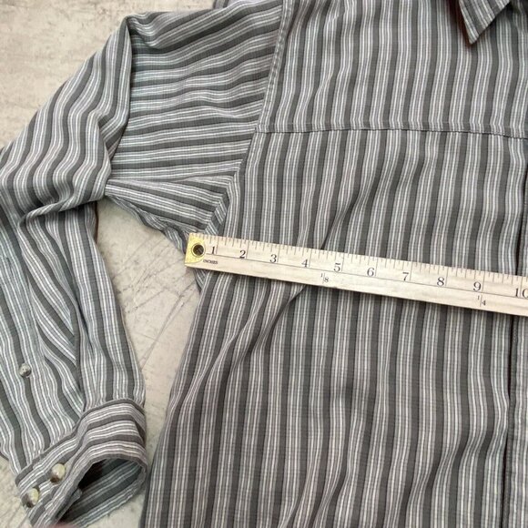 The North Face Brown Button Down Shirt Size Large - Picture 7 of 14